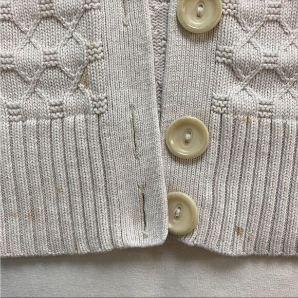 Pendleton Womens Beige Cardigan Sweater Size SP - Picture 5 of 8